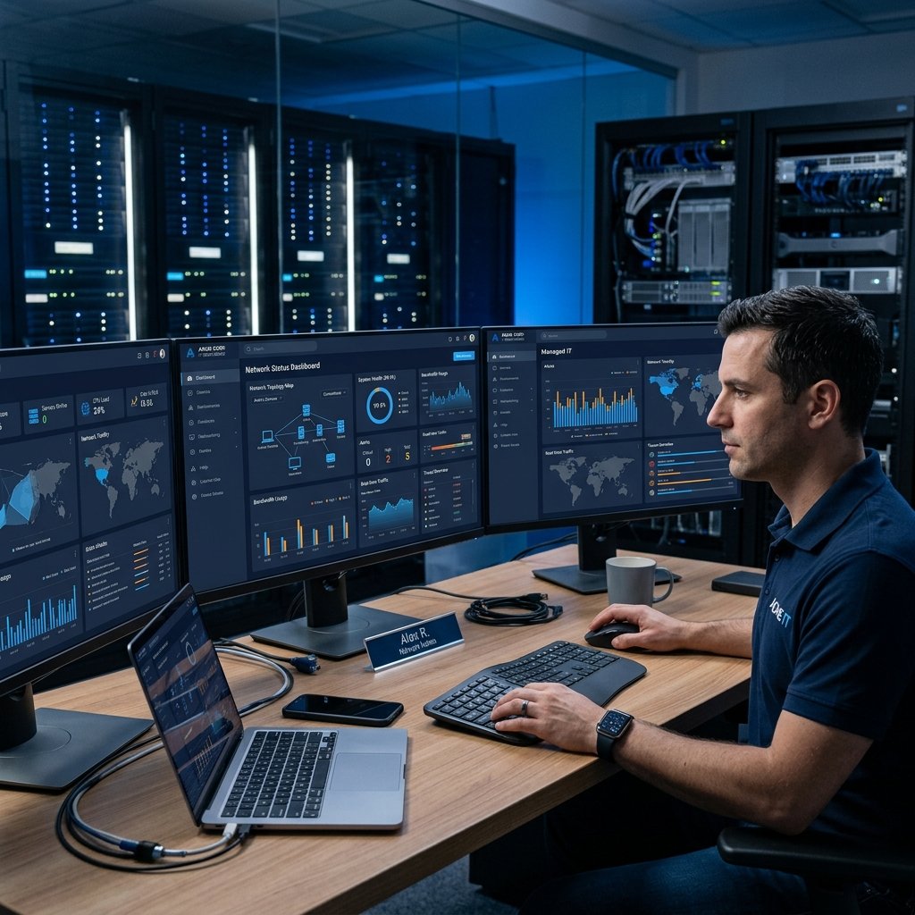 Proactive IT consulting and managed IT services dashboard in Magnolia and Tomball TX